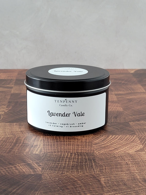 Lavender Vale Candle Tin
