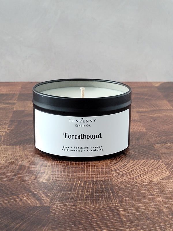 Forestbound Candle Tin