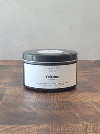 Volcano Tribute Candle Tin