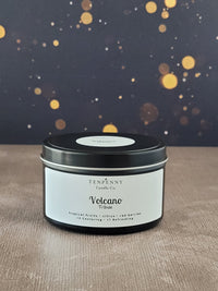 Volcano Tribute Candle Tin