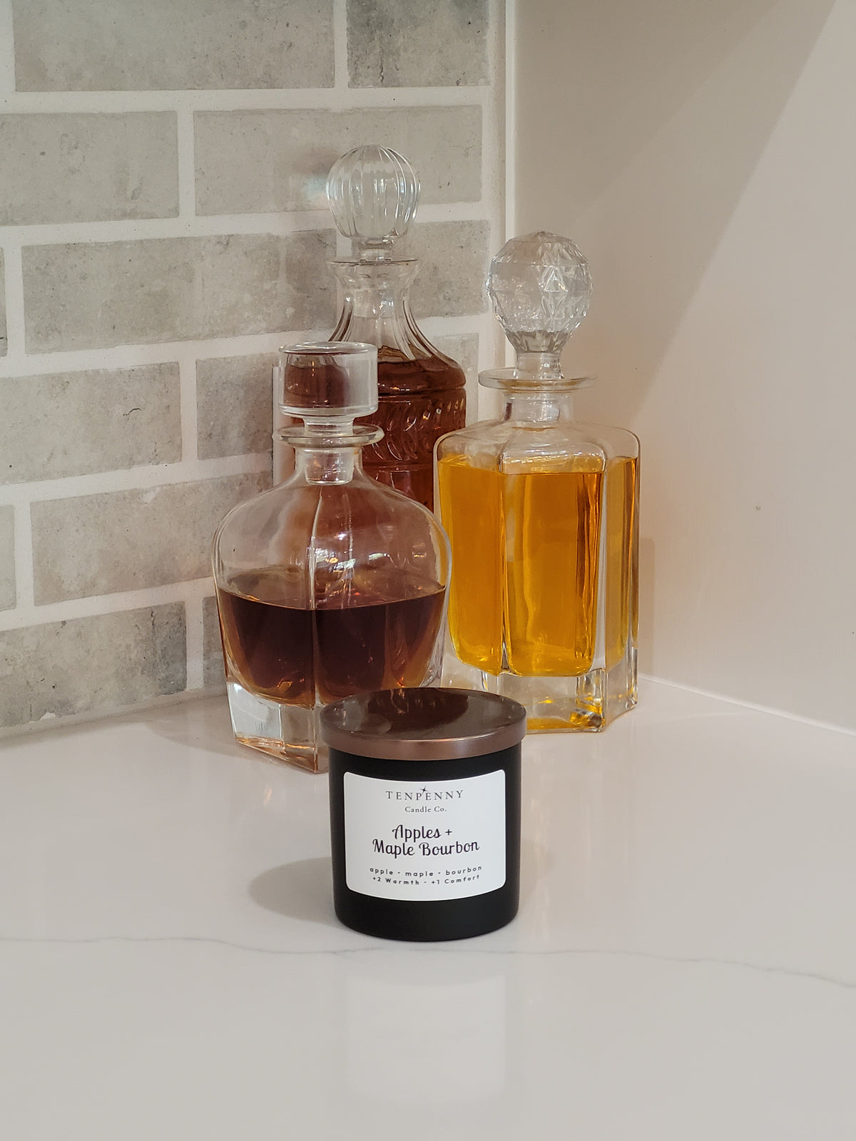 Apples + Maple Bourbon Candle Tumbler
