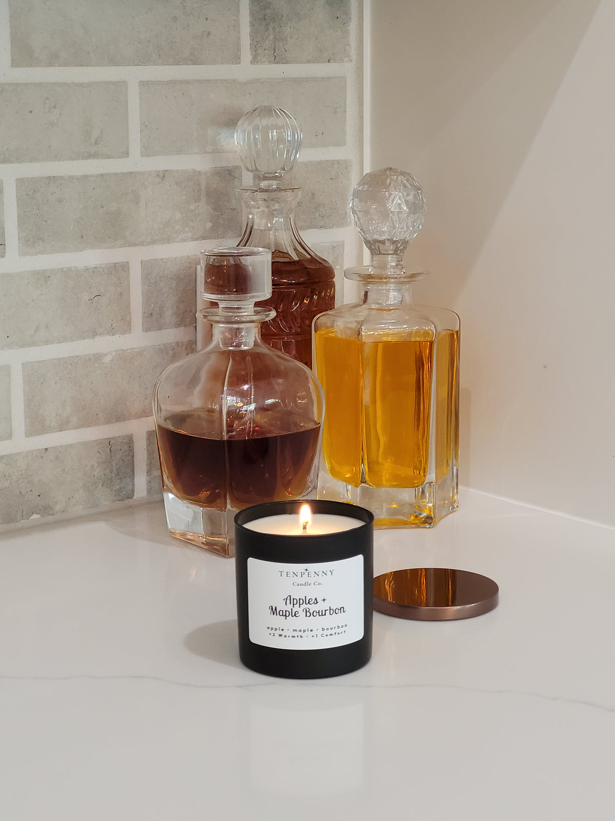Apples + Maple Bourbon Candle Tumbler