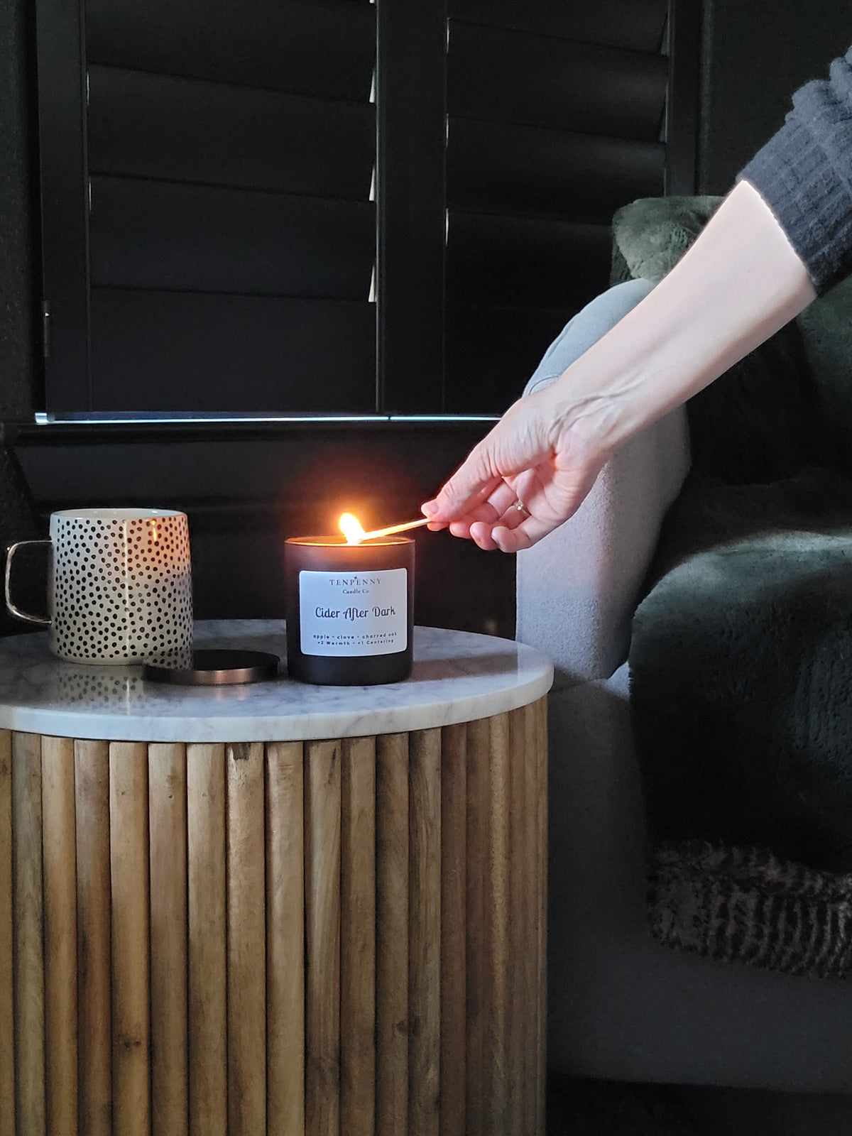 Cider After Dark Candle Tumbler