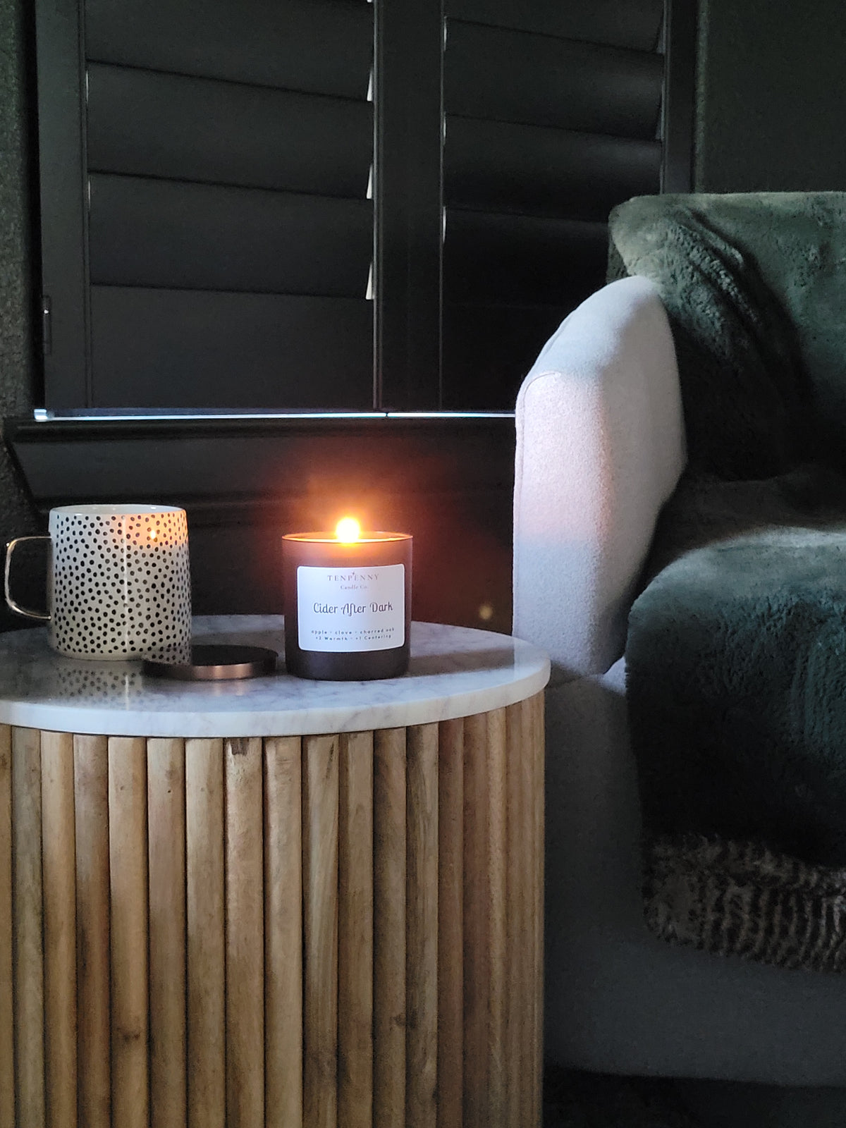 Cider After Dark Candle Tumbler