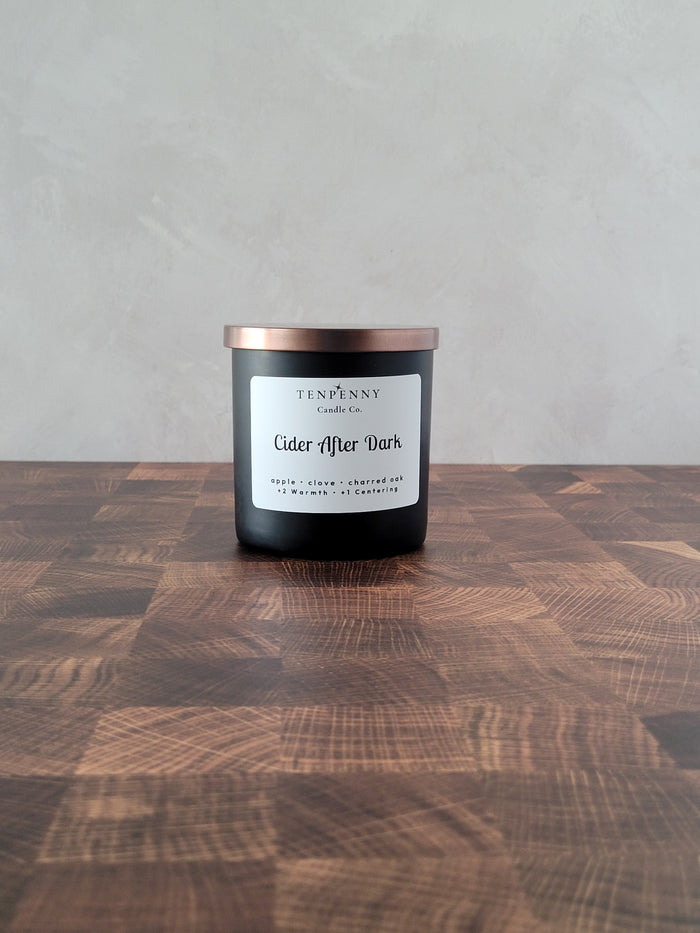 Cider After Dark Candle Tumbler