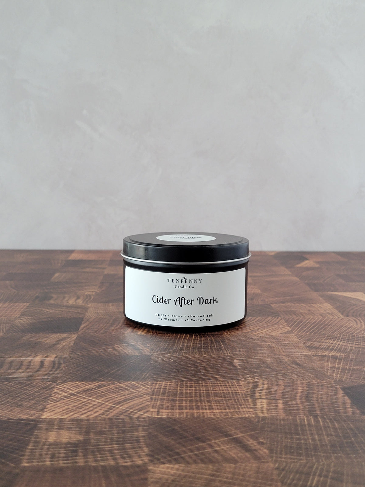 Cider After Dark Candle Tin