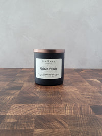 Golden Peach Candle Tumbler